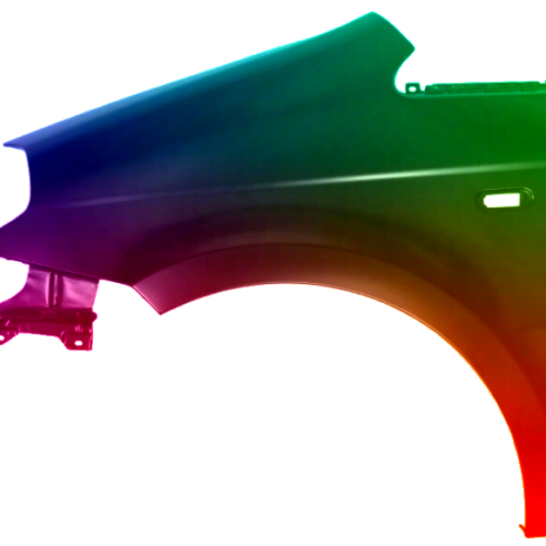 Stænkskærm til venstre til Lancia Musa (350) 2007-2012 malet i ønsket farve