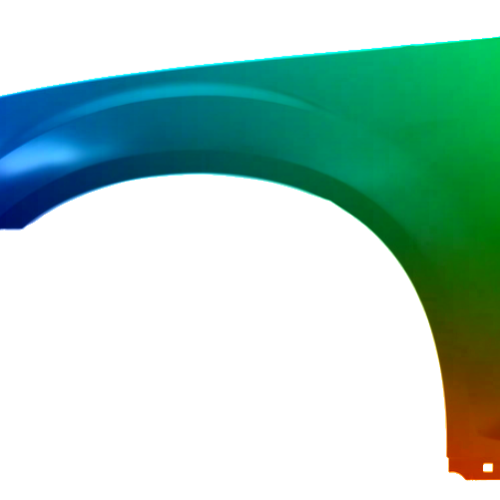 Stænkskærm til venstre til Lancia Thema (LX) fra 2011 Lakeret i ønsket farve