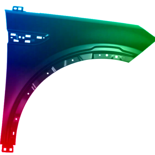 Stænkskærm højre til Land Rover Discovery Sport fra 2014 malet i ønsket farve