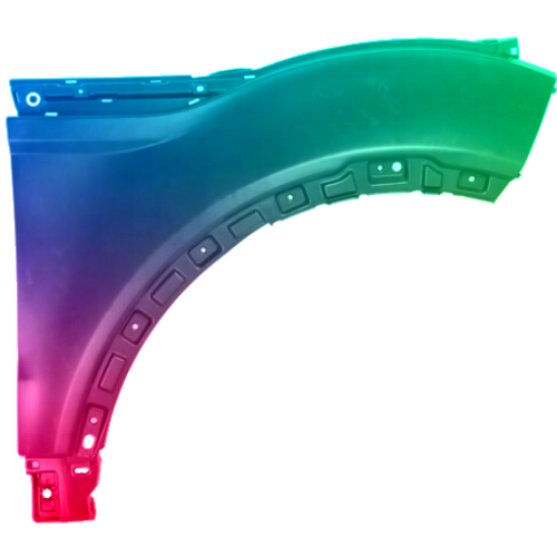 Stænkskærm højre til Land Rover Range Rover Evoque 2011-2015 Lakeret i ønsket farve