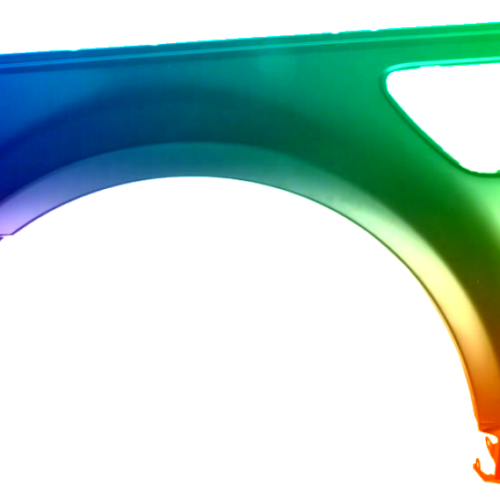 Stænkskærm til venstre til Land Rover Range Rover Sport (LS) 2009-2013 malet i ønsket farve