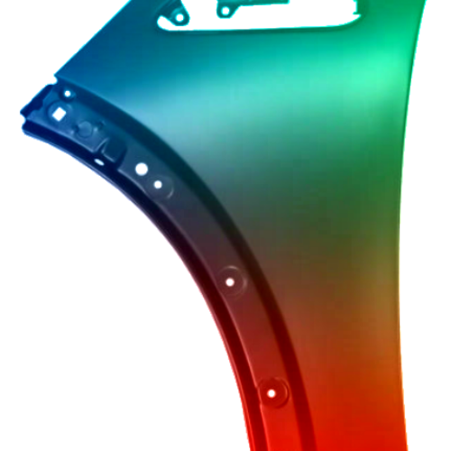 Stænkskærm venstre til Mini One/Cooper/Cabrio (R50/R52/R53) 2001-2007 Lakeret i ønsket farve