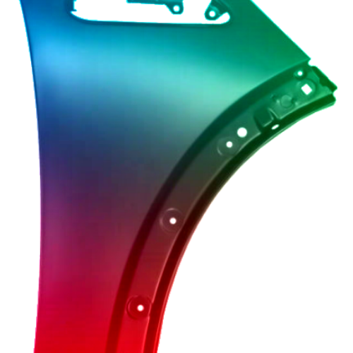 Skærmbeskyttelse til Mini One/Cooper/Cabrio (R50/R52/R53) 2001-2007 Lakeret i ønsket farve