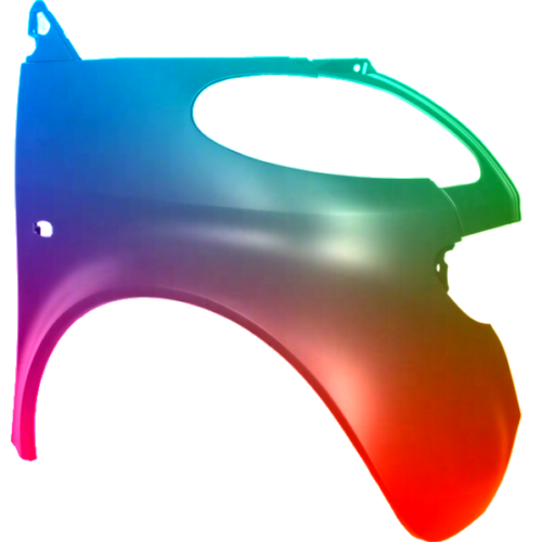 Stænklapper til Smart Fortwo/City Coupe/Cabrio (MC01) 1998-2006 Lakeret i ønsket farve