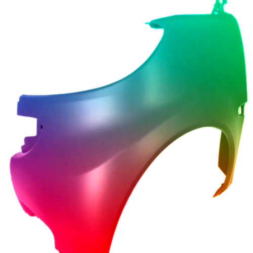 Skærm til venstre til Smart Fortwo (W451) 2007-2014 Lakeret i ønsket farve