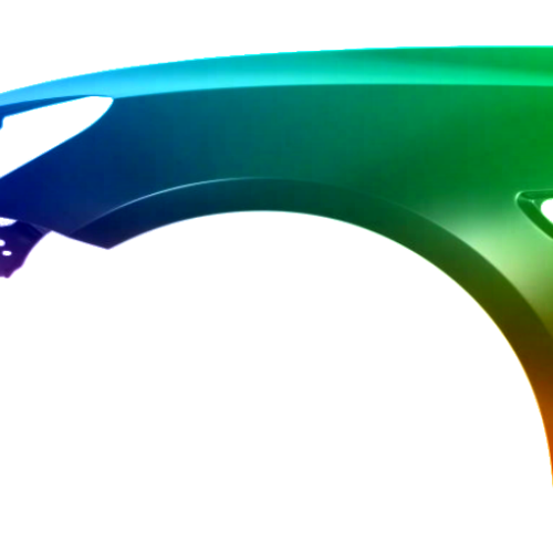 Stænkskærm til venstre til Tesla Model 3 2017-2023 Malet i ønsket farve