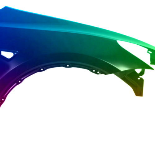 Stænkskærm til Tesla Model Y fra 2020 Malet i ønsket farve