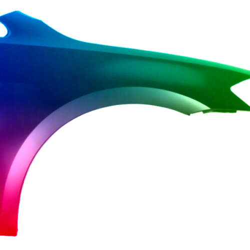 Stænkskærm højre til VW Golf VII fra 2017 Lakeret i ønsket farve