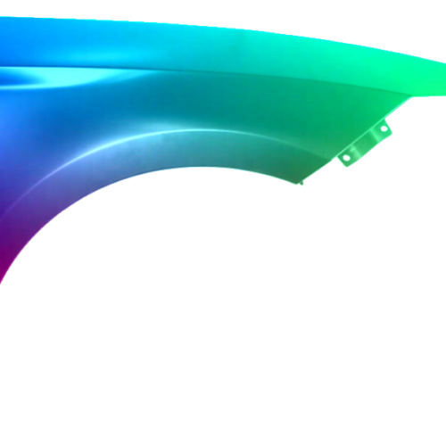 Stænkskærm højre til Seat Leon (5F) 2012-2020 Lakeret i ønsket farve