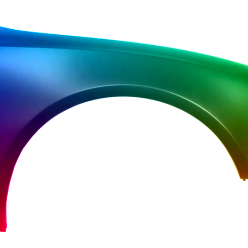 Stænkskærm højre til Audi A5/S5 (B8) 2011-2016 Lakeret i ønsket farve