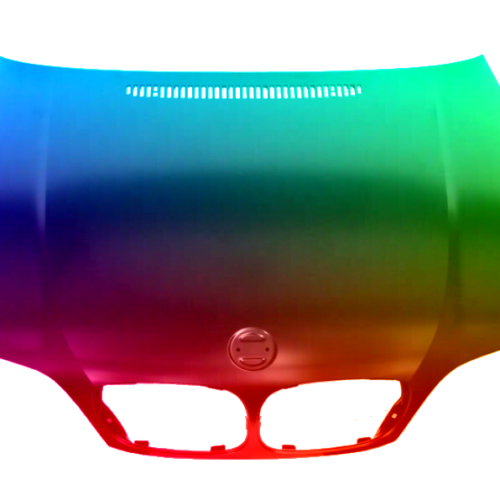 Motorhjelm til BMW 3 (E46) Coupé/Cabriolet 2003-2006 Lakeret i ønsket farve